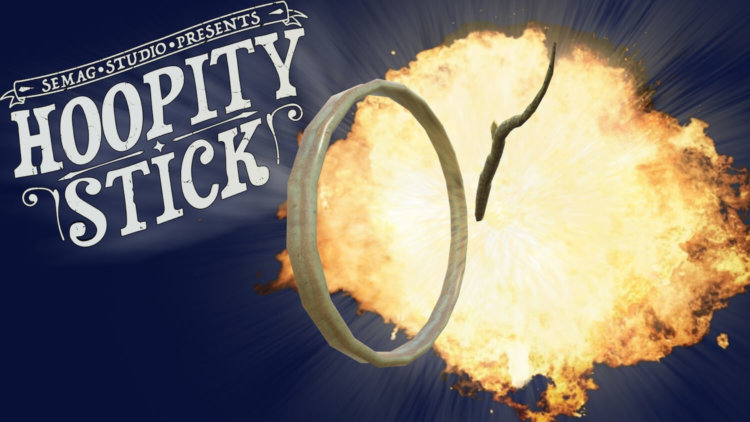 Hoopity Stick — вот чем занимались люди, когда не было Интернета. Фото.