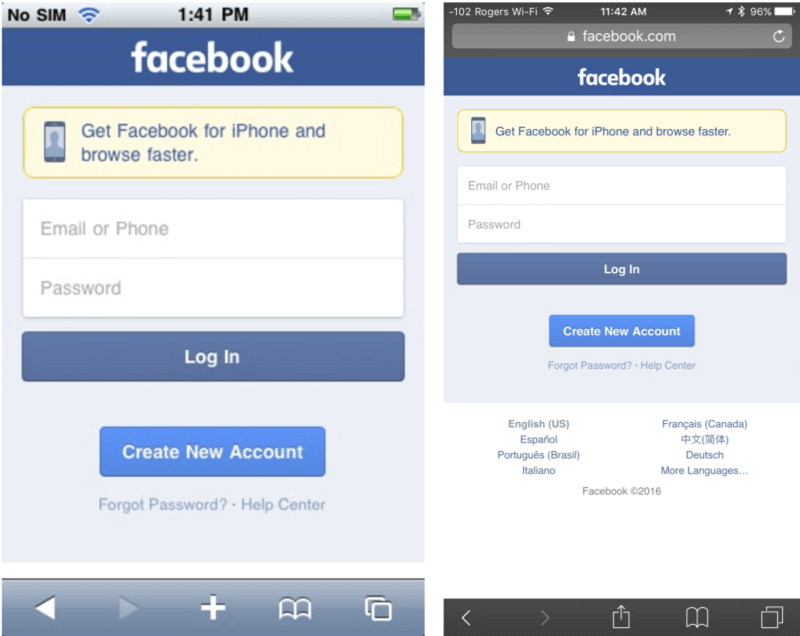 Facebook Facebook