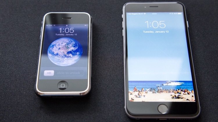 Как популярные сайты выглядят на первом iPhone. Фото.