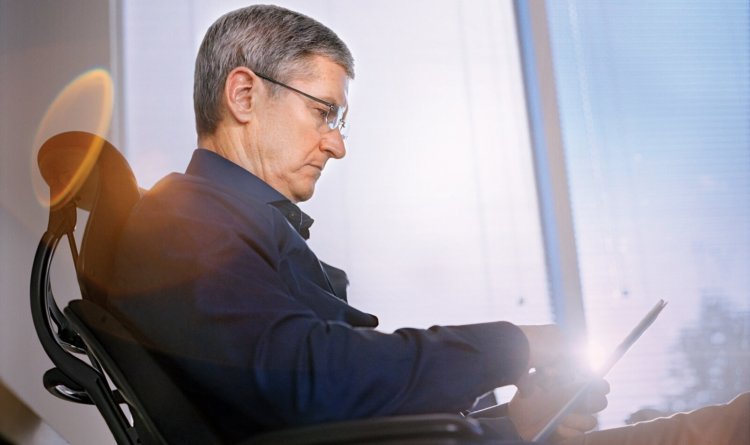 Как выглядит офис Тима Кука. Как выглядит офис Тима Кука. Фото.