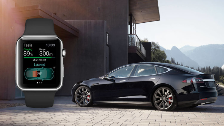 Apple Watch научились пригонять автомобиль. Тим, мотай на ус! Фото.