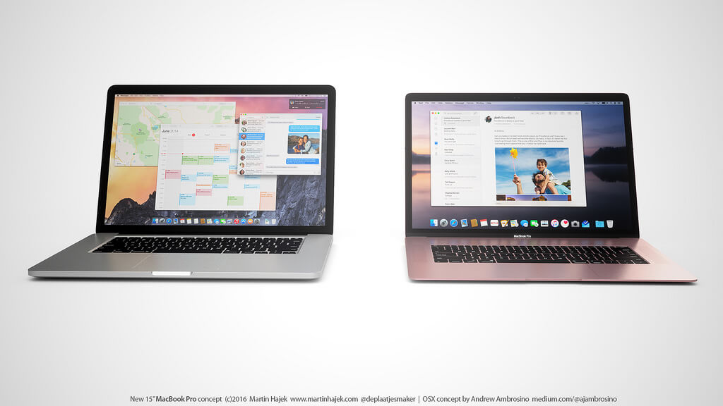 Как может выглядеть новый MacBook Pro? Как может выглядеть новый MacBook Pro? Фото.