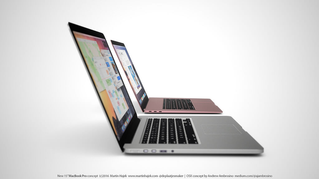 Как может выглядеть новый MacBook Pro? Как может выглядеть новый MacBook Pro? Фото.