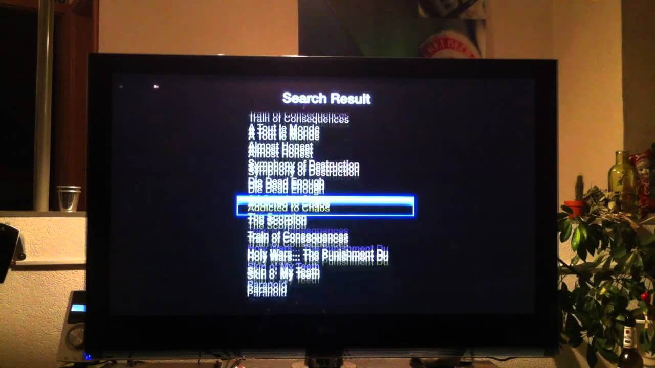 Grooveshark новый клиент для Apple TV 2G. Фото.