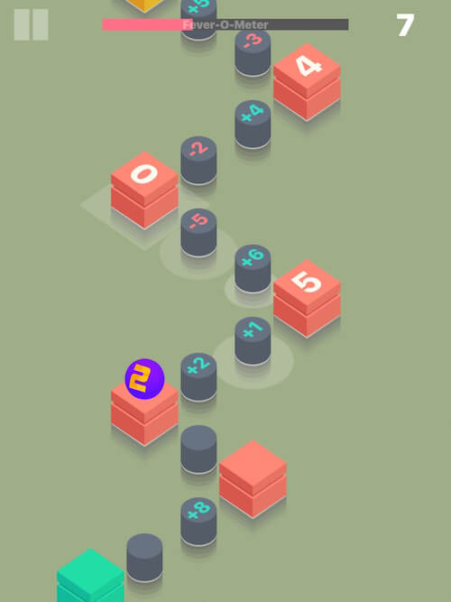 Math Hopper — самая аркадная числовая головоломка во всем App Store. Math Hopper — самая аркадная числовая головоломка во всем App Store. Фото.
