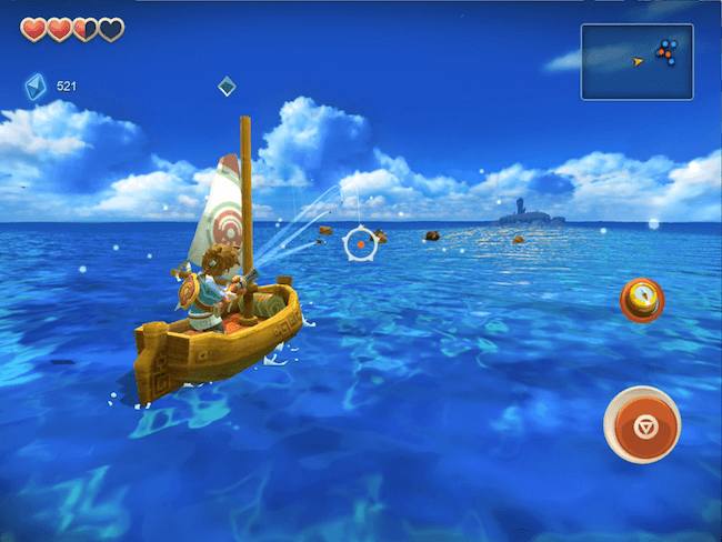Oceanhorn — игра, наделавшая очень много шума. Oceanhorn — игра, наделавшая очень много шума. Фото.