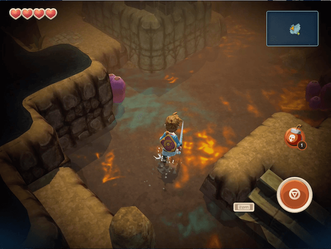Oceanhorn — игра, наделавшая очень много шума. Oceanhorn — игра, наделавшая очень много шума. Фото.