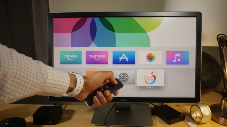 Apple TV 4 впервые получила джейлбрейк. Фото.