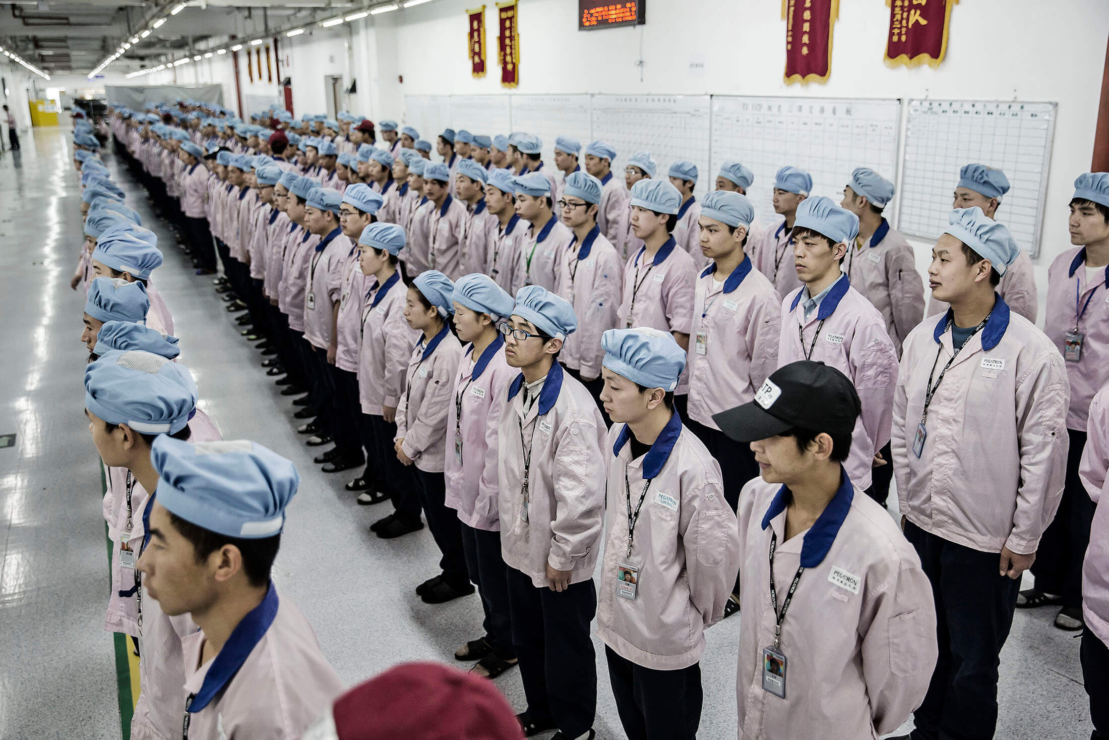 Foxconn фабрика в Китае