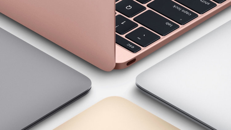 Что нового в 12-дюймовом розовом MacBook? Фото.