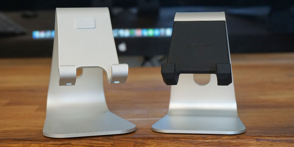 Подставки для iPhone, которые напомнят вам об iMac. Подставки для iPhone, которые напомнят вам об iMac. Фото.