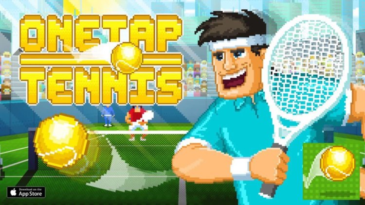 One Tap Tennis — это издевательство над теннисом. Фото.