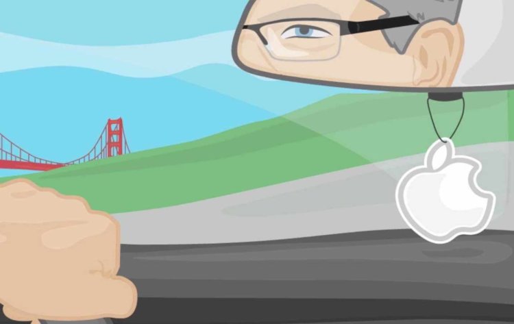 Изобретатель из Google разрабатывает автомобиль Apple. Изобретатель из Google разрабатывает автомобиль Apple. Фото.