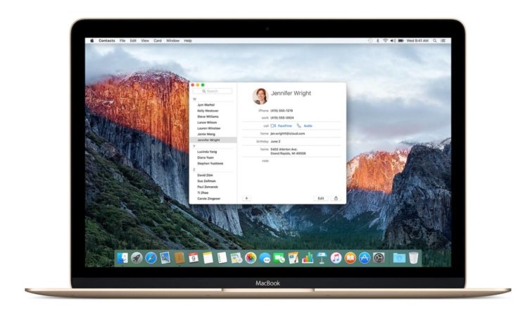 [OS X] Отображаем номер телефона крупным шрифтом в Контактах. Фото.