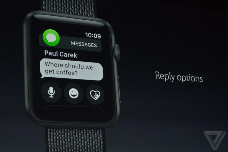 Apple представила watchOS 3 в рамках WWDC 2016. Apple представила watchOS 3 в рамках WWDC 2016. Фото.