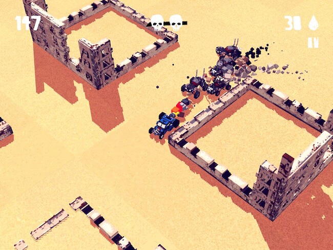 Fury Roads Survivor — происходящее очень сильно напоминает Безумного Макса. Fury Roads Survivor — происходящее очень сильно напоминает Безумного Макса. Фото.