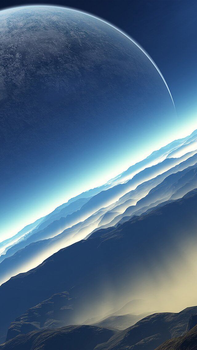 space-new-planet-mars-iphone-5