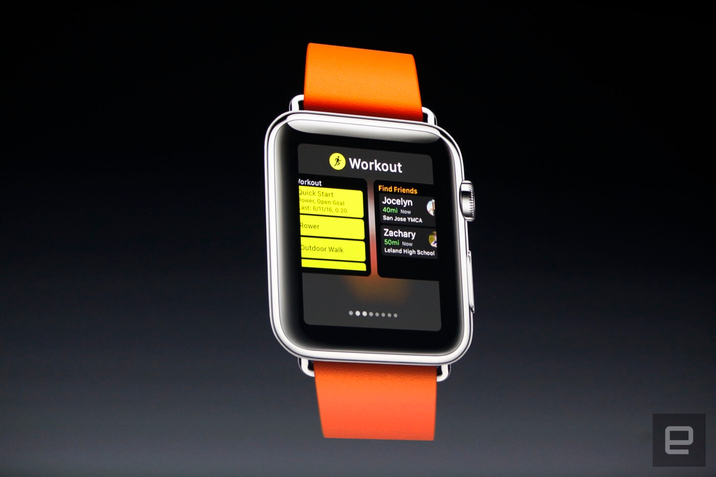 Apple представила watchOS 3 в рамках WWDC 2016. Apple представила watchOS 3 в рамках WWDC 2016. Фото.