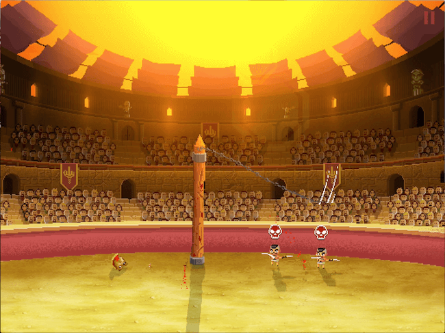 [ВИДЕО] Epic Flail™ — эпичный файтинг с загадочными знаками на аренах. Фото.