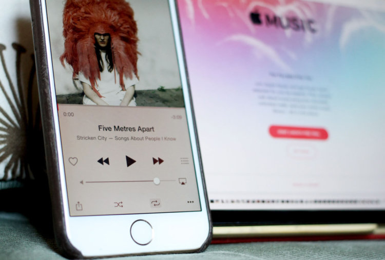 Подписчики Apple Music будут довольны новой функцией. Фото.