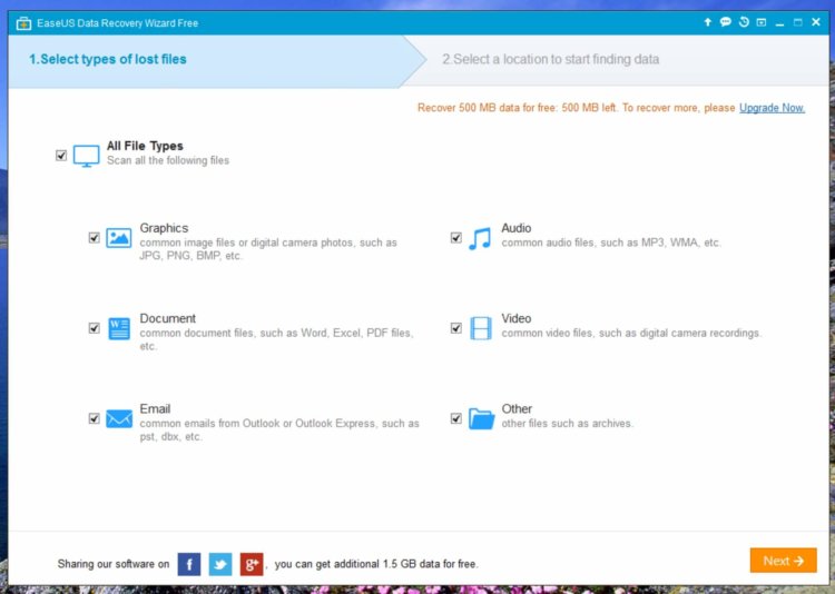 EaseUS Data Recovery Wizard