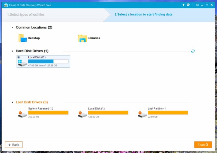 EaseUS Data Recovery Wizard