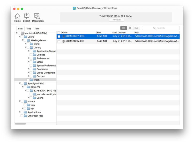 EaseUS Data Recovery Wizard