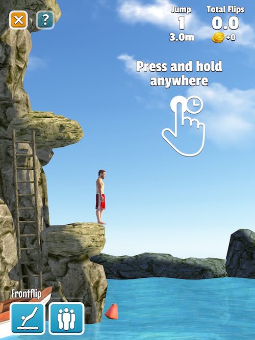 Flip Diving — лучший симулятор по прыжкам в воду. Flip Diving — лучший симулятор по прыжкам в воду. Фото.