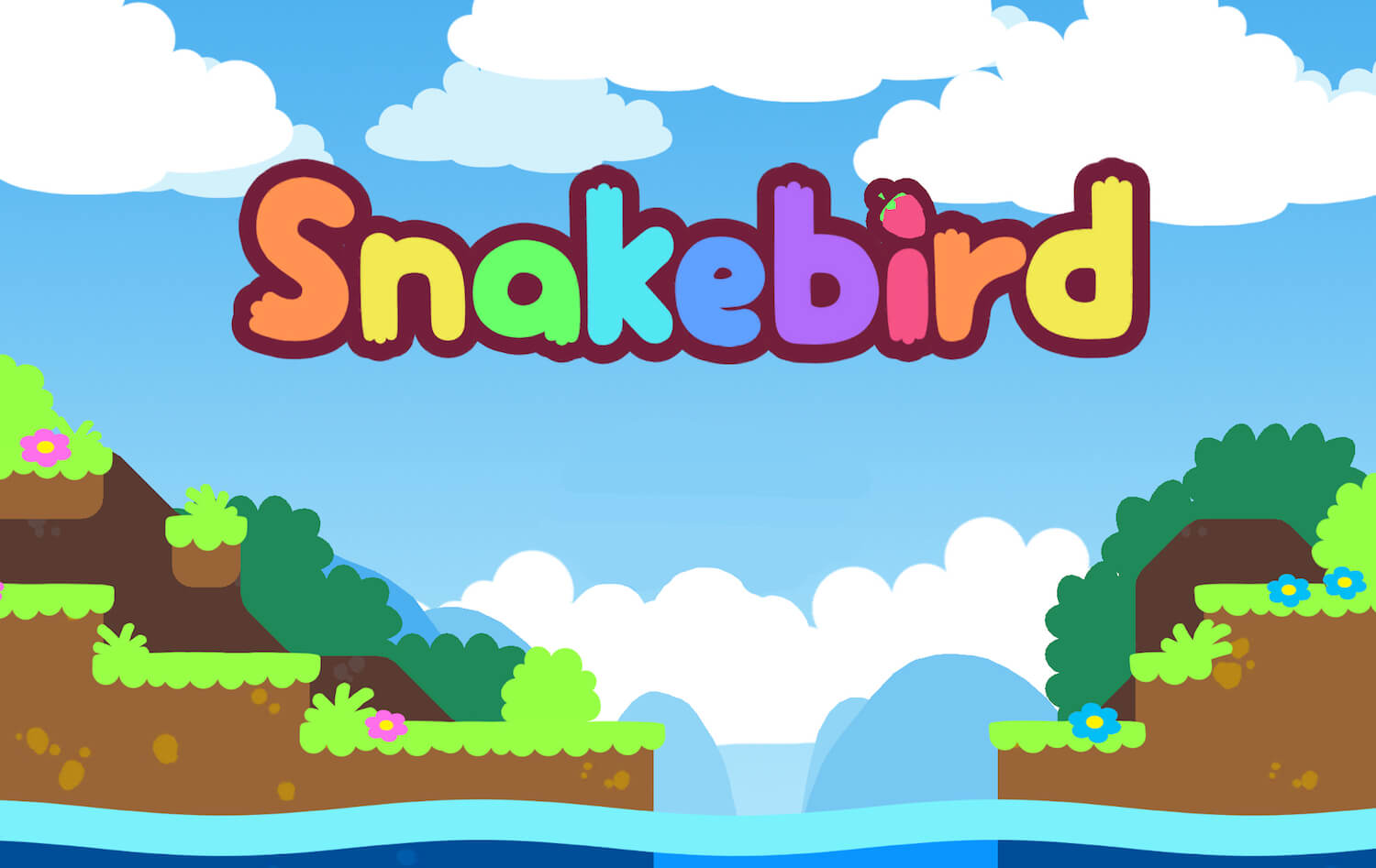 Snakebird — головоломка с высоким уровнем крутости. Snakebird — головоломка с высоким уровнем крутости. Фото.