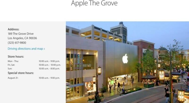 Apple The Grove