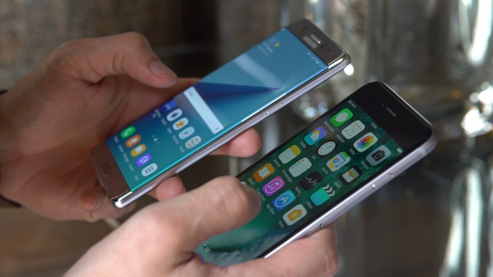 SGN7 vs. iPhone 6s Plus
