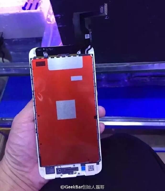 Новые снимки подтверждают сенсорную кнопку Home в iPhone 7. Новые снимки подтверждают сенсорную кнопку Home в iPhone 7. Фото.