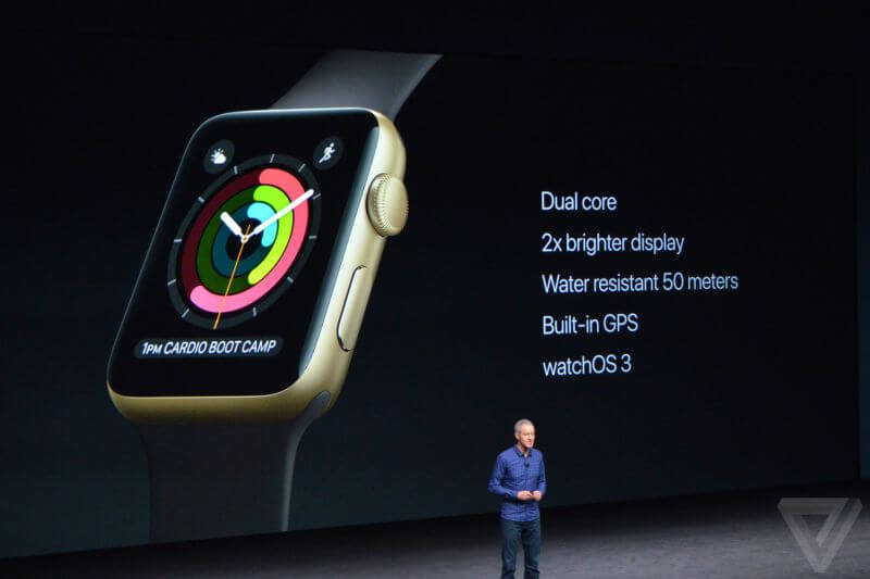 Apple представила Apple Watch Series 2. Apple представила Apple Watch Series 2. Фото.