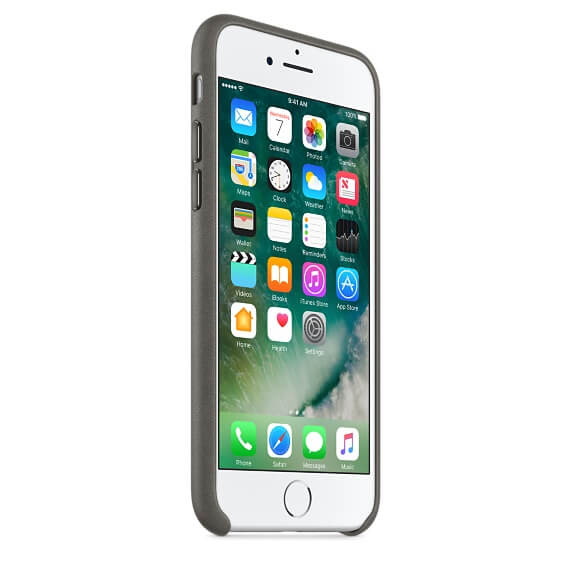 В кожаных чехлах для iPhone 7 появились алюминиевые вставки. В кожаных чехлах для iPhone 7 появились алюминиевые вставки. Фото.