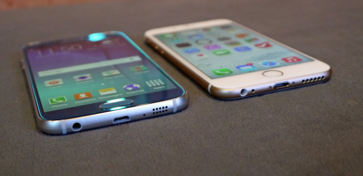 Samsung и iPhone