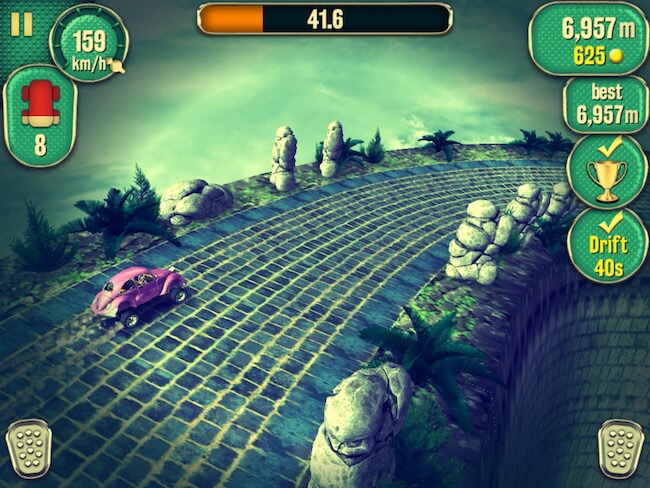 Vertigo Racing — годный тайм-киллер от Chillingo. Vertigo Racing — годный тайм-киллер от Chillingo. Фото.