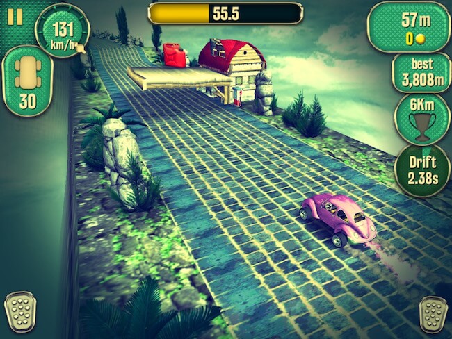 Vertigo Racing — годный тайм-киллер от Chillingo. Vertigo Racing — годный тайм-киллер от Chillingo. Фото.