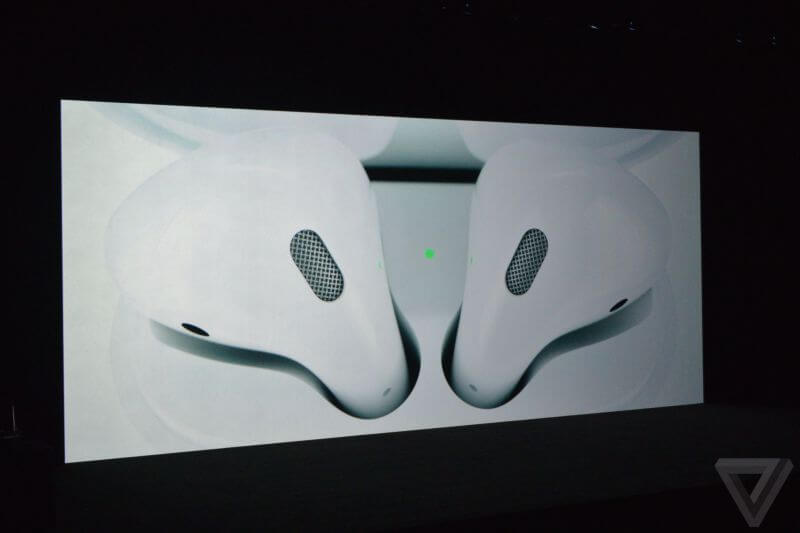 Apple ведёт нас в беспроводное будущее: AirPods. Apple ведёт нас в беспроводное будущее: AirPods. Фото.