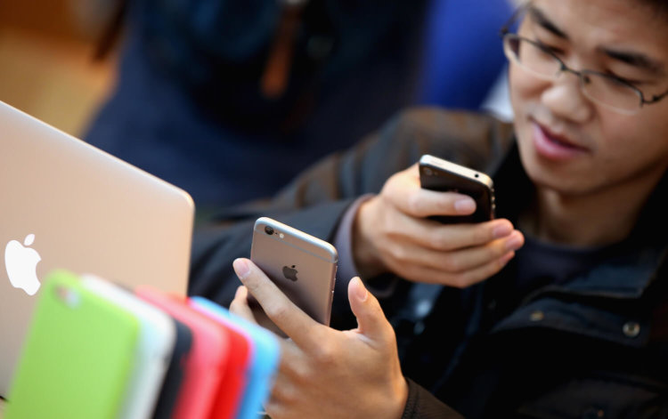 Где больше всего популярен App Store? Фото.