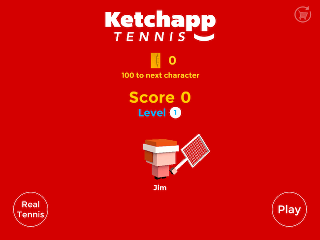Ketchapp Tennis — теннис, в котором невозможно выиграть. Ketchapp Tennis — теннис, в котором невозможно выиграть. Фото.
