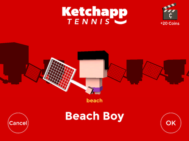 Ketchapp Tennis — теннис, в котором невозможно выиграть. Ketchapp Tennis — теннис, в котором невозможно выиграть. Фото.