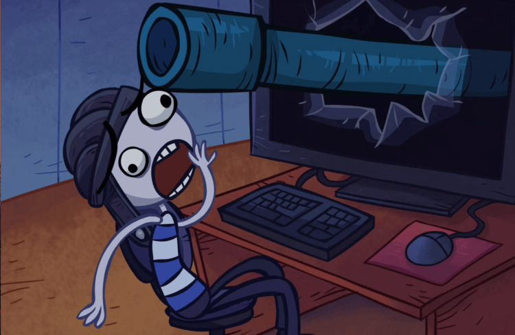 Troll Face Quest Video Games — теперь троллим любимые игры. Фото.