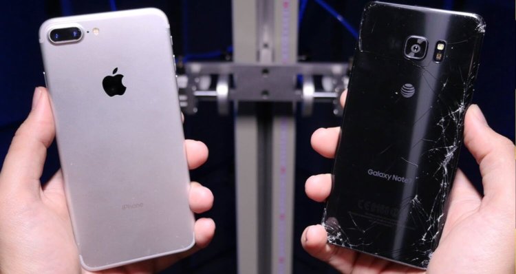 iPhone 7 против Galaxy