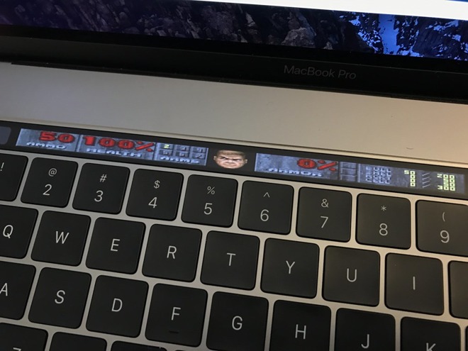 На что еще способен Touch Bar в новом MacBook Pro. На что еще способен Touch Bar в новом MacBook Pro. Фото.