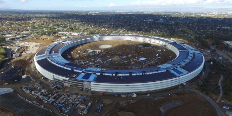 Когда Apple переедет в свой новый кампус? Фото.