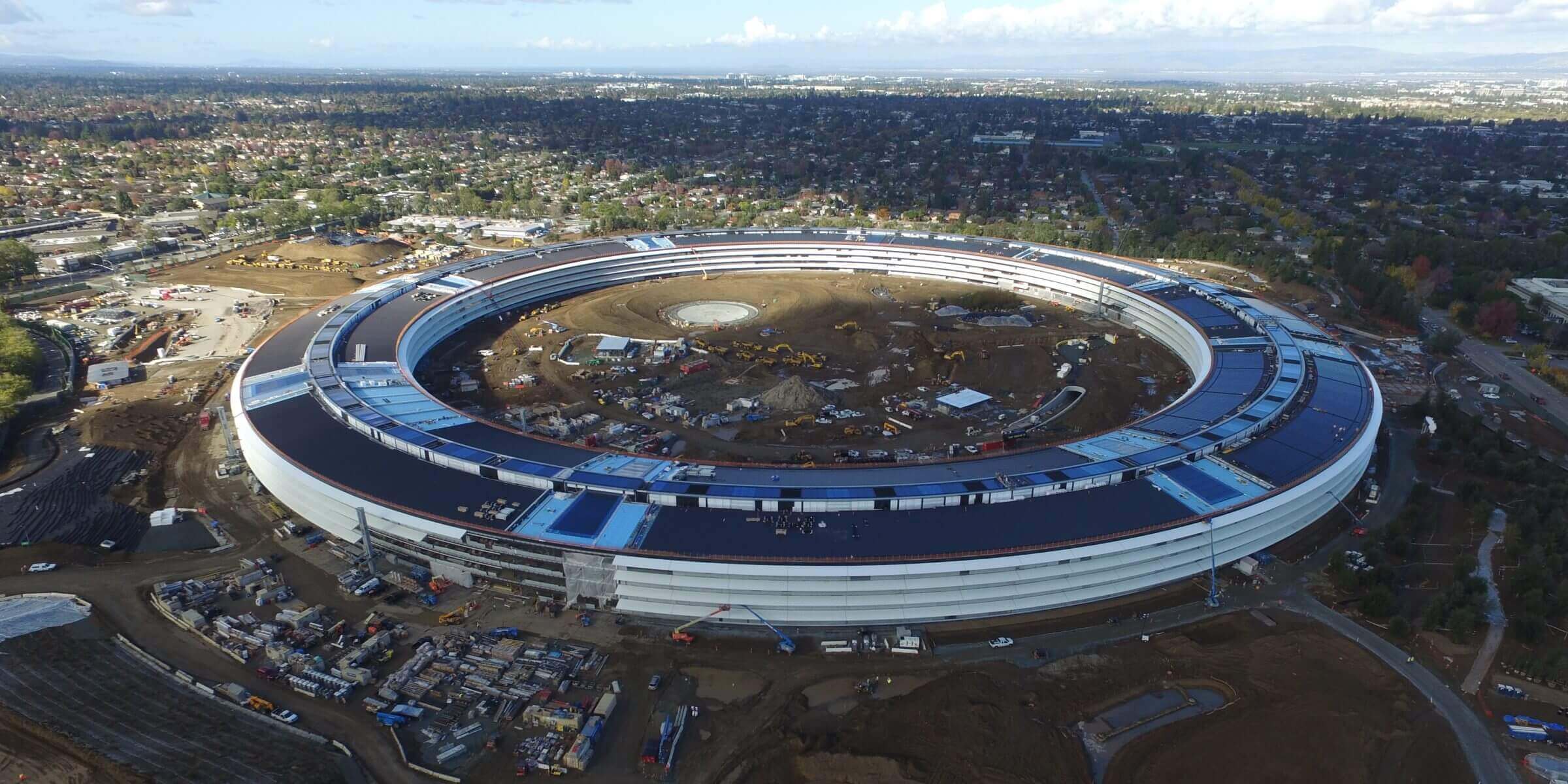 Когда Apple переедет в свой новый кампус? Когда Apple переедет в свой новый кампус? Фото.