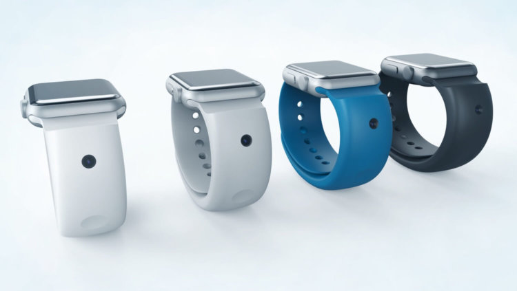 Ремешок CMRA добавит сразу две камеры к вашим Apple Watch. Фото.