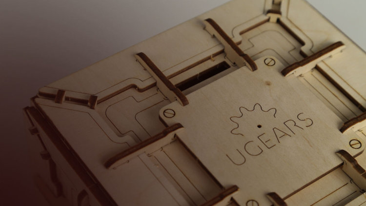 #Видео — 3D-пазлы Ugears: время отойти от IT. Фото.