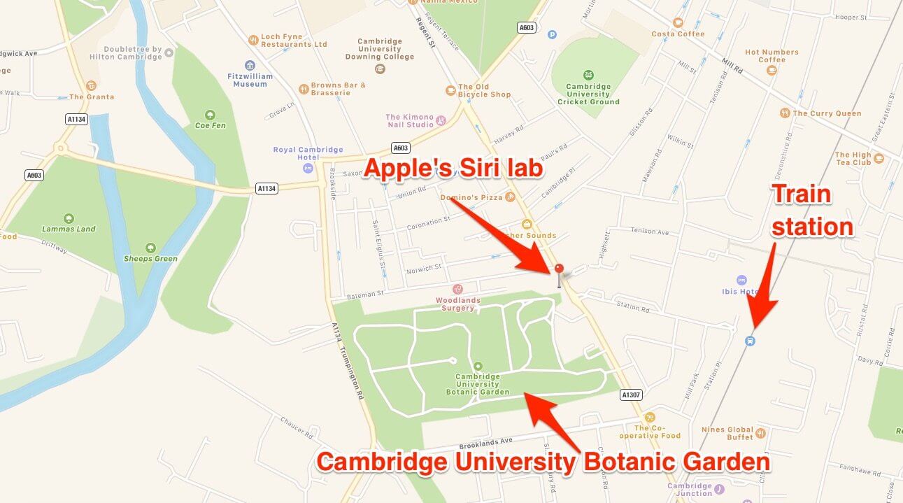 Чем Apple занимается в Кембридже? Офис располагается по адресу: 90 Hills Rd, Cambridge CB2 1PG. Чем Apple занимается в Кембридже? Офис располагается по адресу: 90 Hills Rd, Cambridge CB2 1PG. Фото.