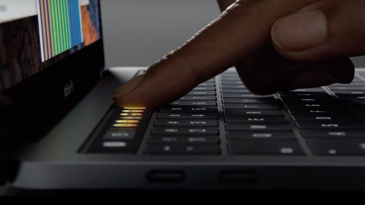 Как сделать скриншот Touch Bar на новом MacBook Pro. Фото.